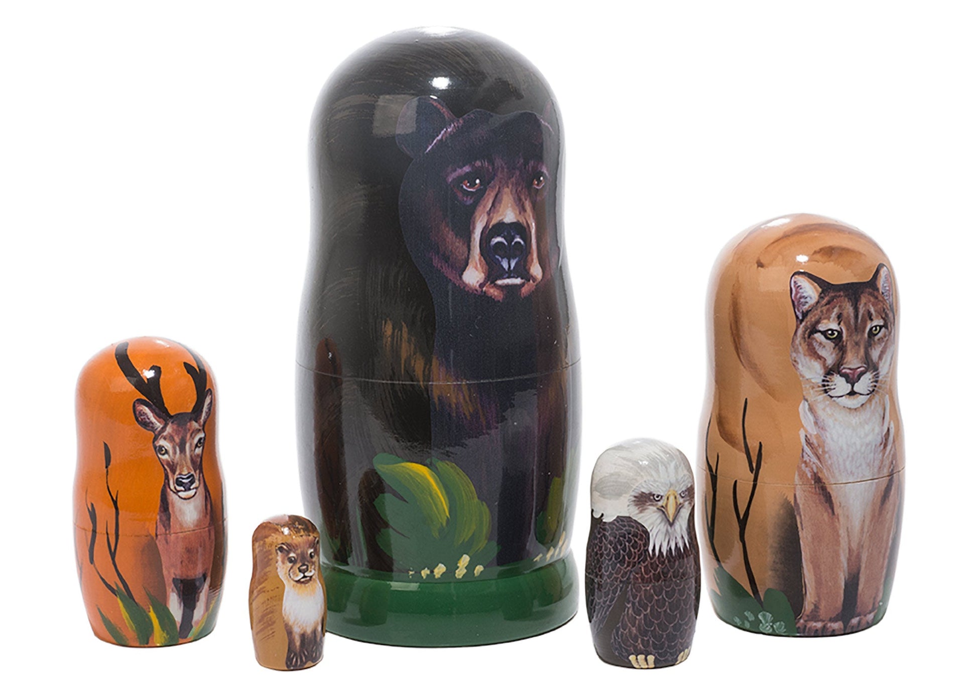 Animal Stacking Dolls Forest Animals 5pc/5