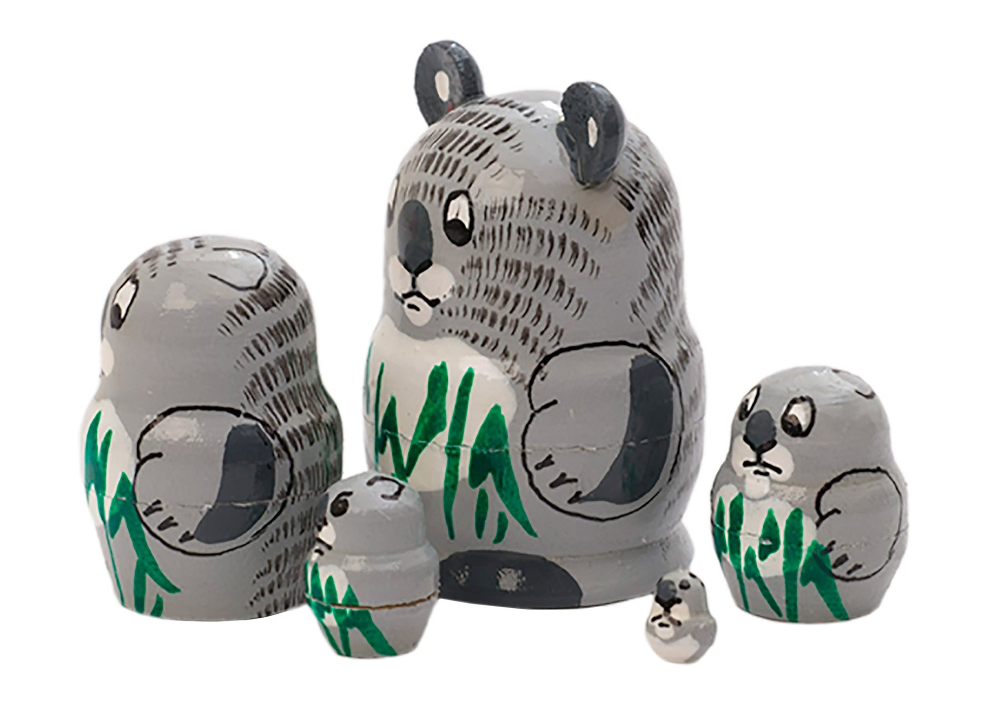 Animal Stacking Dolls Miniature Koala 5pc/1''