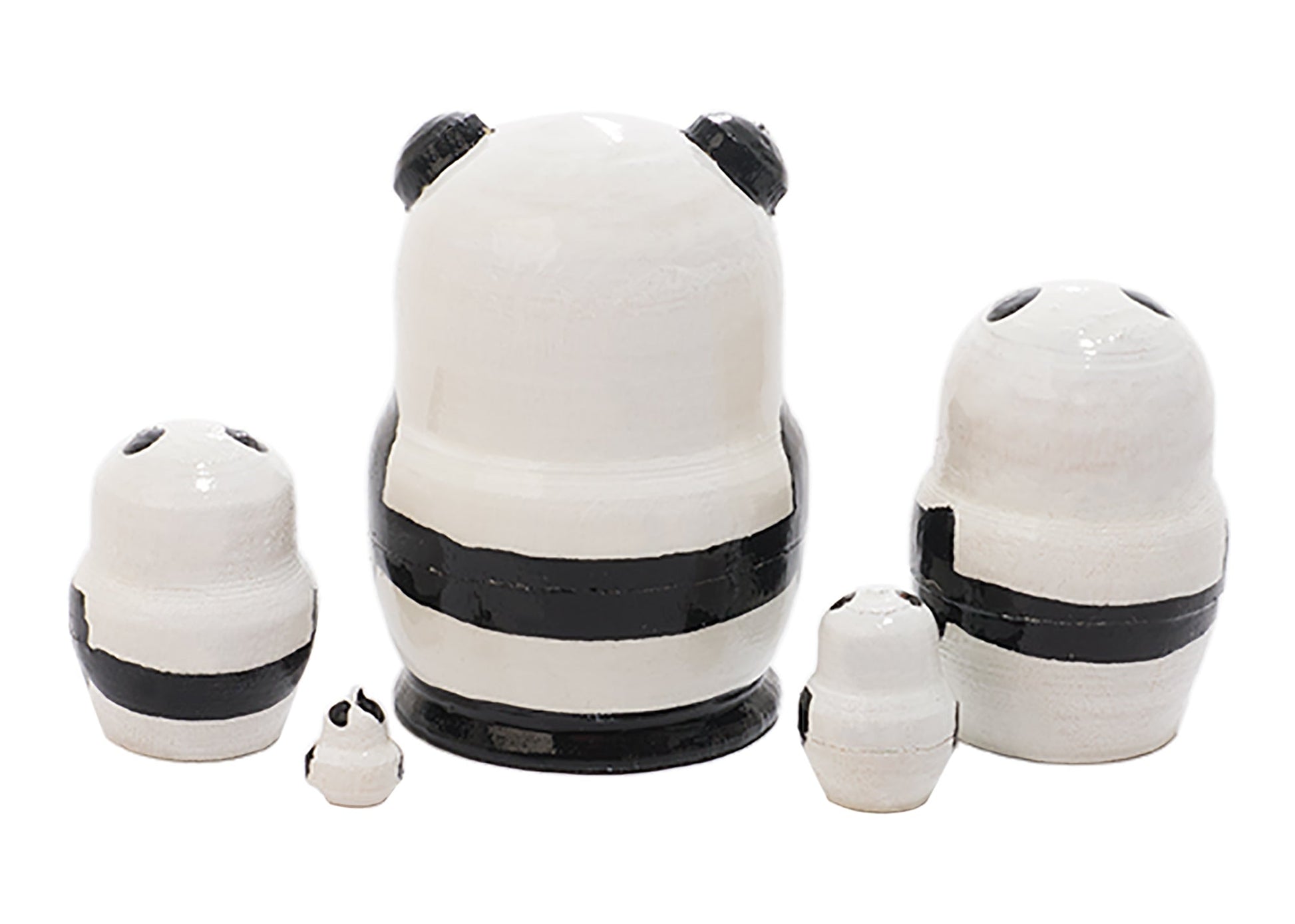 Animal Stacking Dolls Miniature Pandas 5pc/1.5''