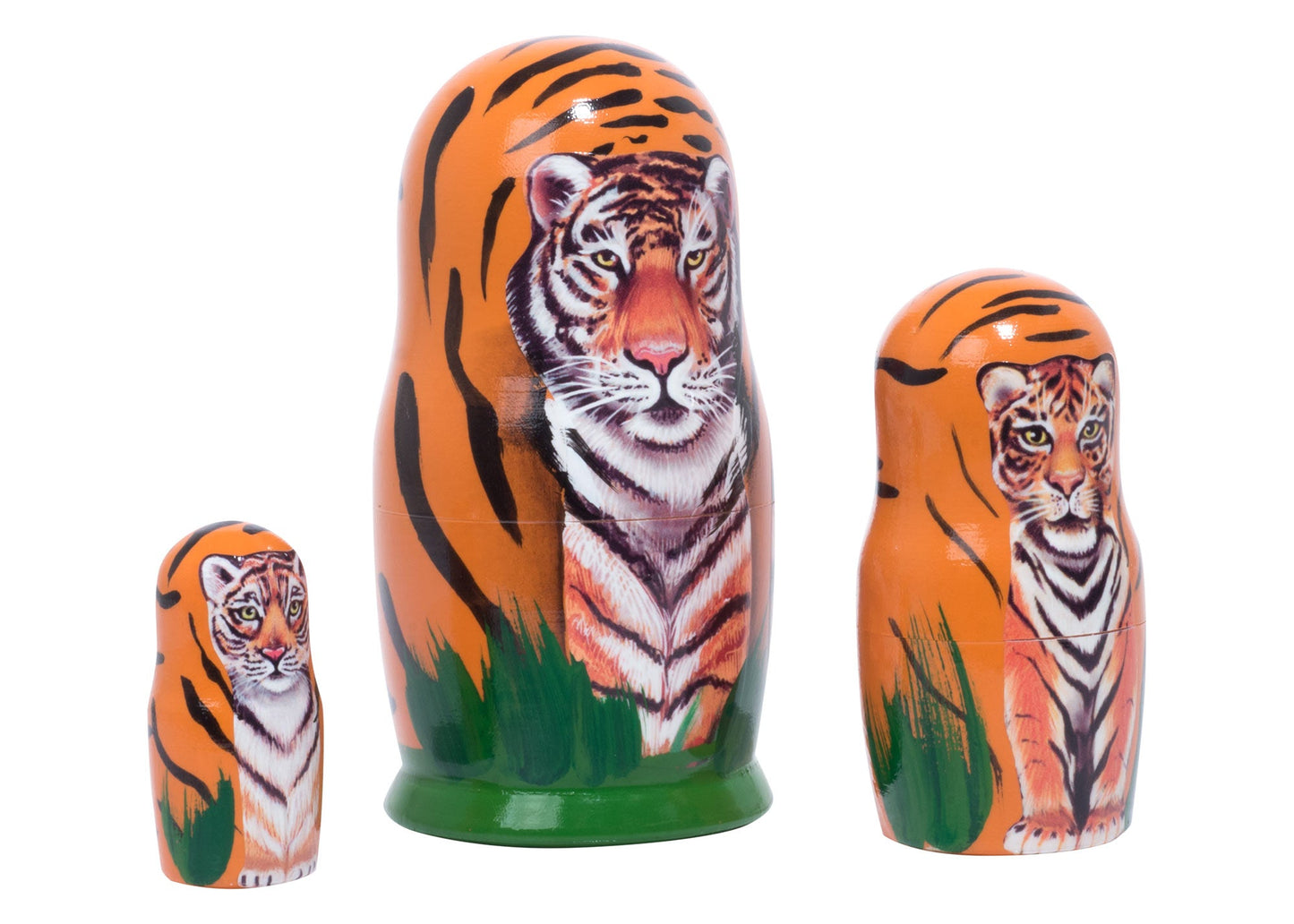 Animal Stacking Dolls Tigers 3pc/3.5"