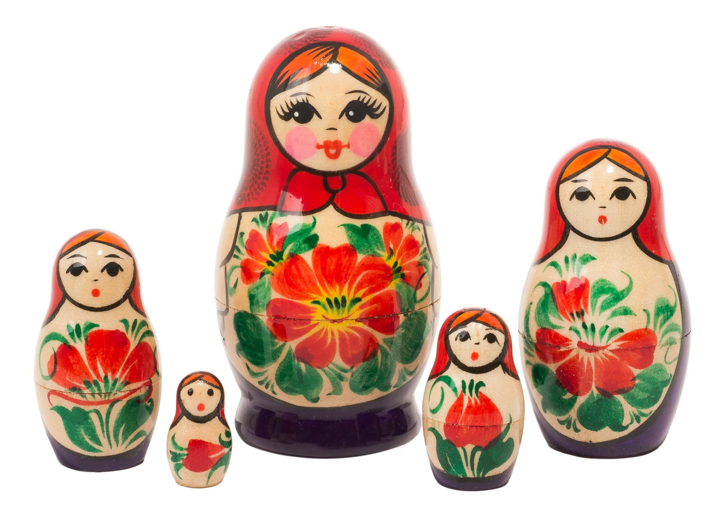 Babushka Stacking Dolls Nolinsk 5pc/3.5''