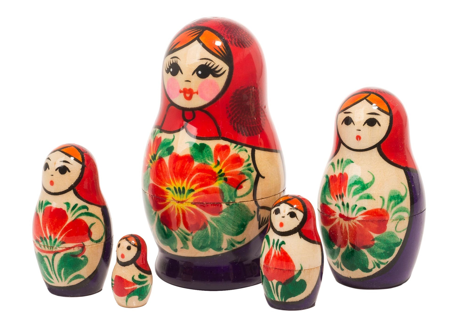 Babushka Stacking Dolls Nolinsk 5pc/3.5''