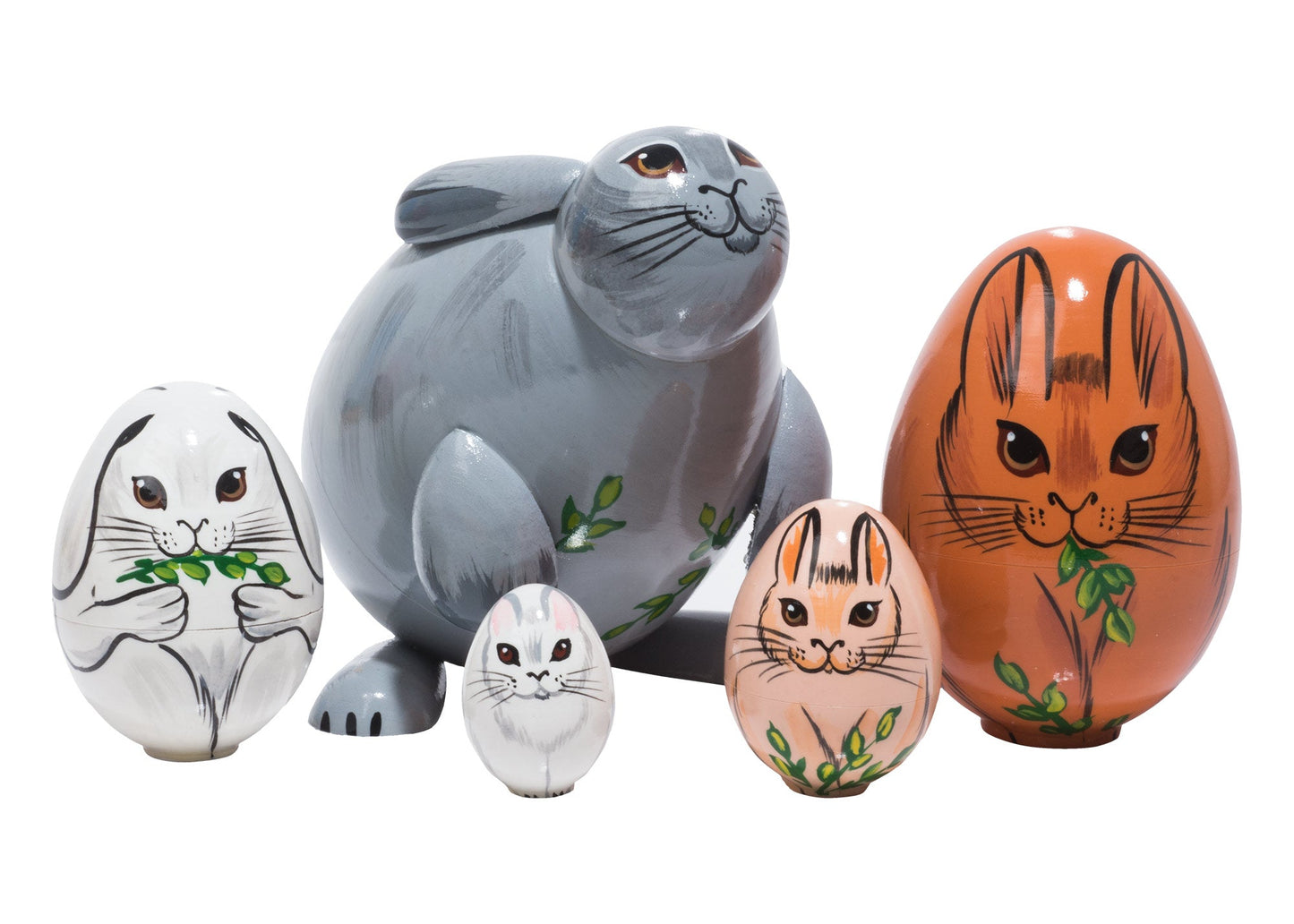 Bunny Nesting Dolls 5pc/5"