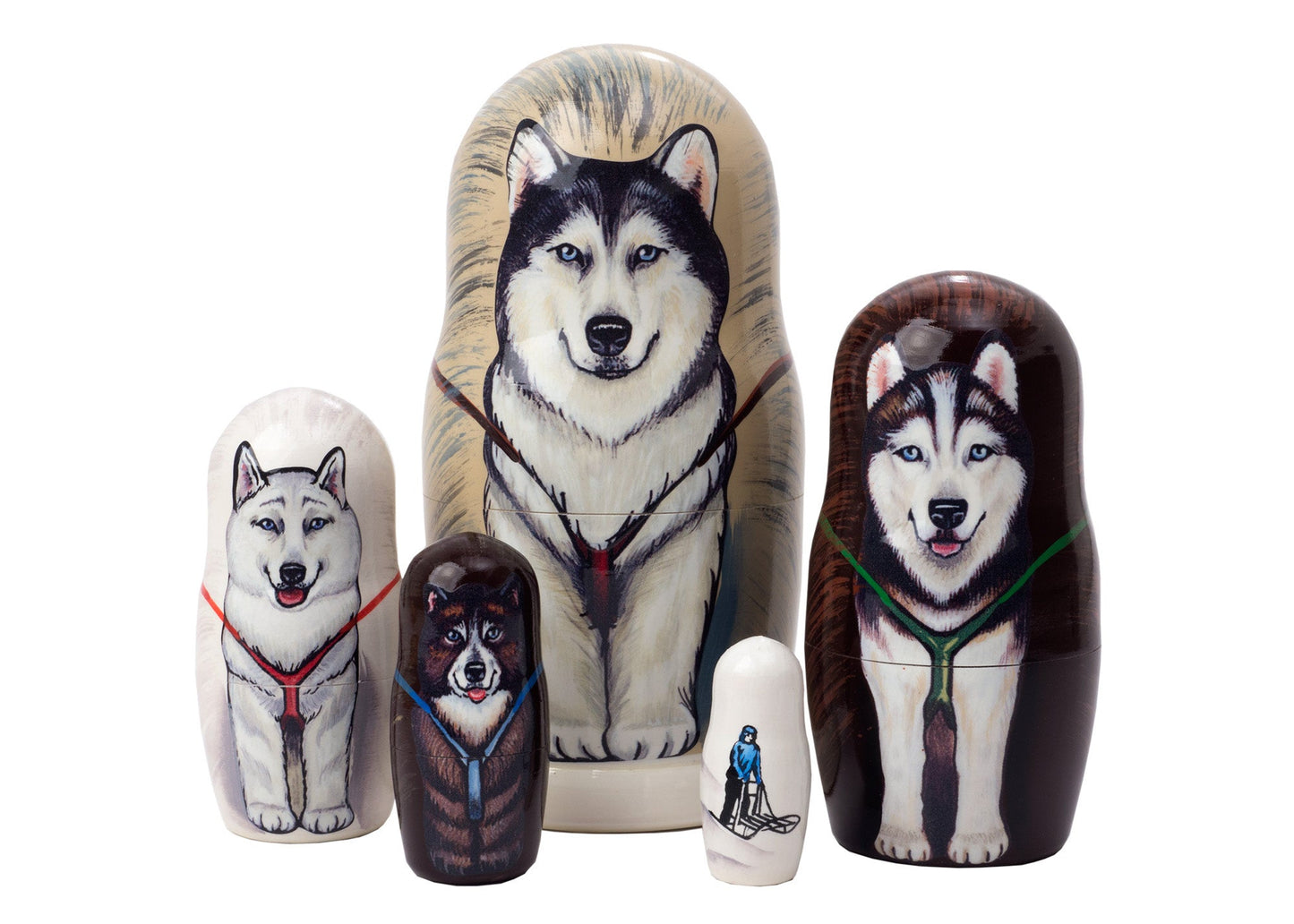 Dog Sled 5pc/5''