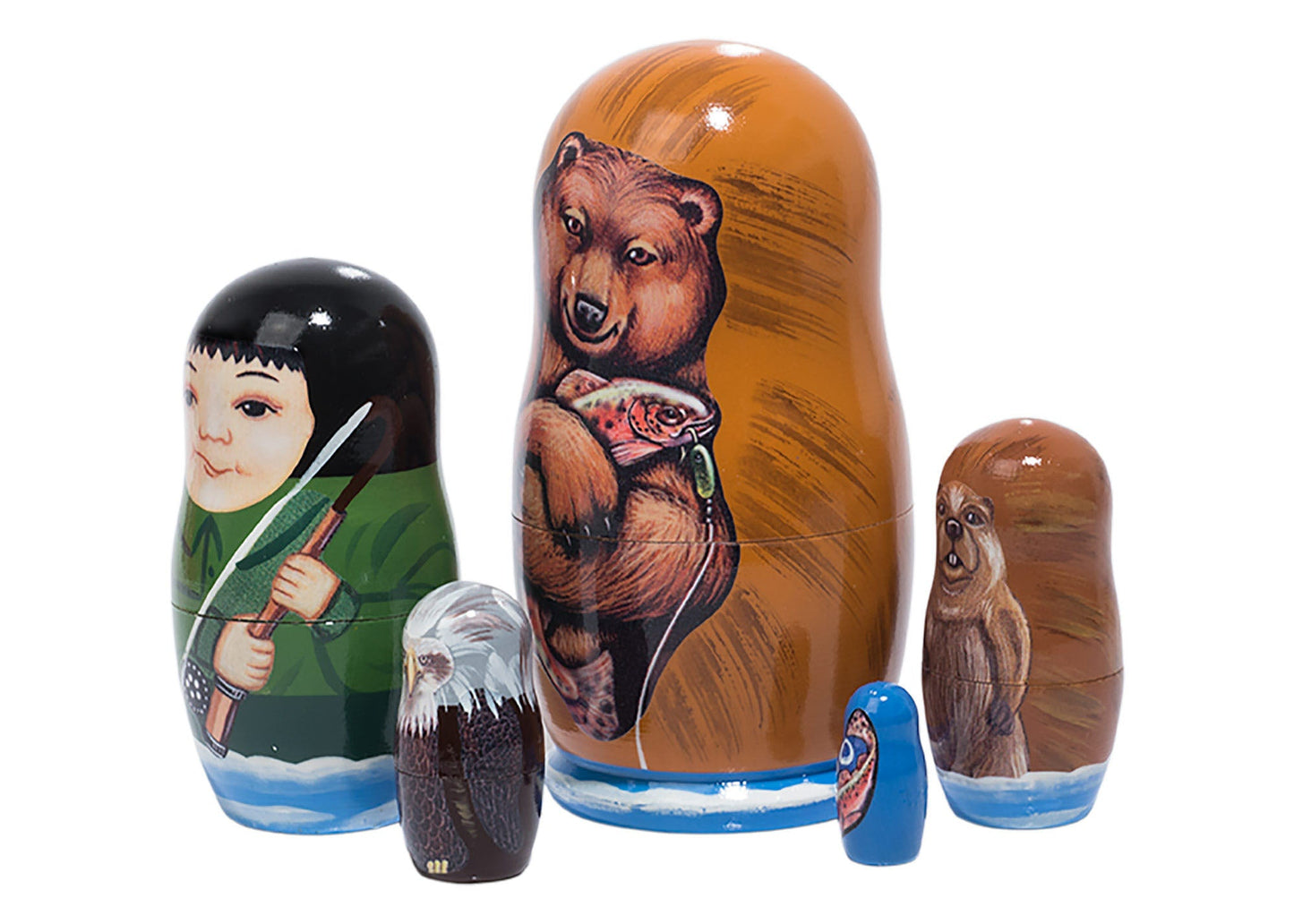 Fishing Adventure 5pc/4''