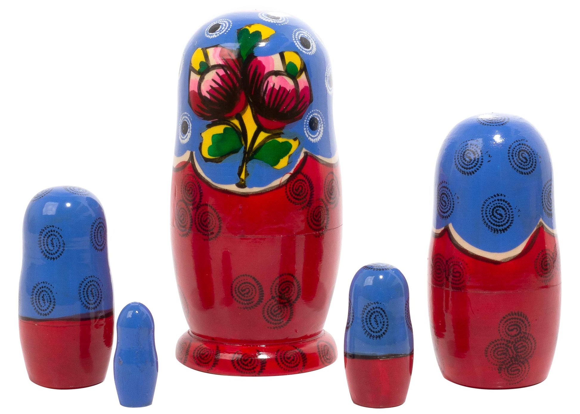 Matryoshka Stacking Dolls Polkhovski 5pc/5”