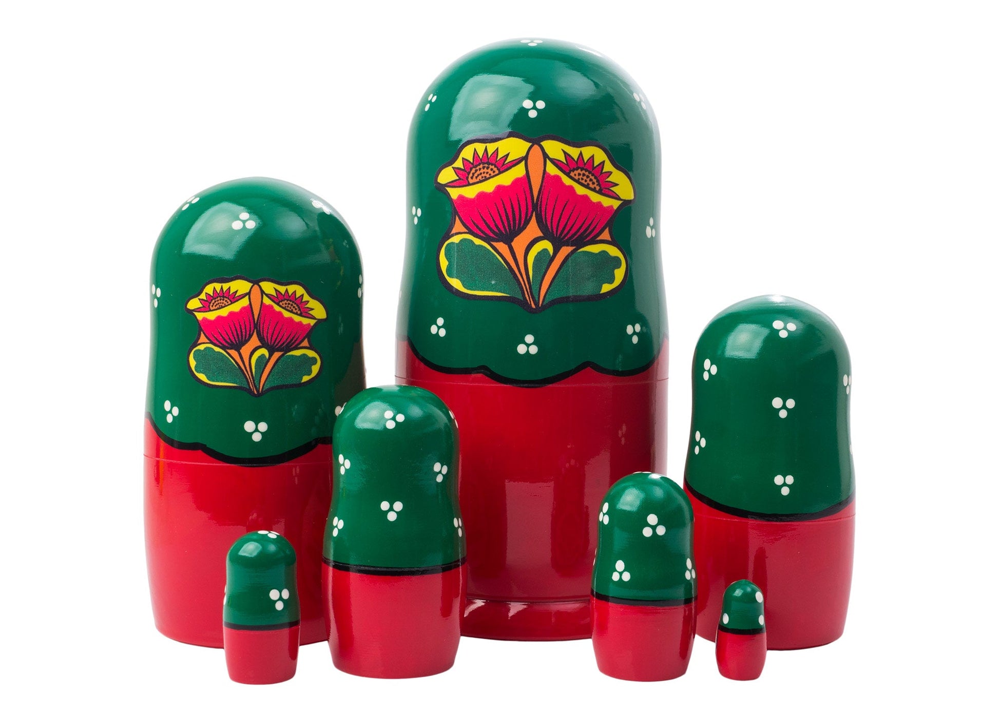 Matryoshka Stacking Dolls Volga 7pc/8”