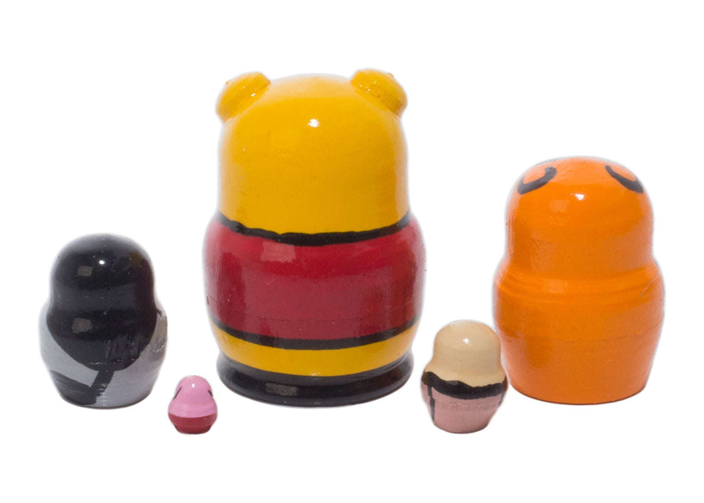 Nesting Doll Toys Miniature Winnie the Pooh 5pc/1.25''