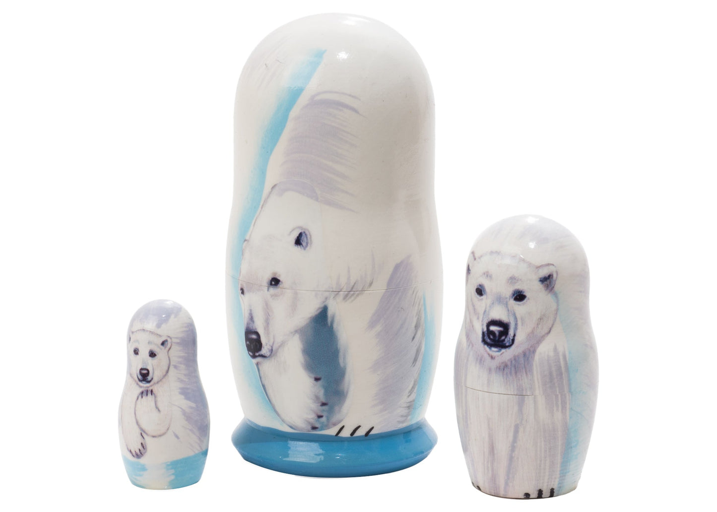 Polar Bears 3pc/3.5''