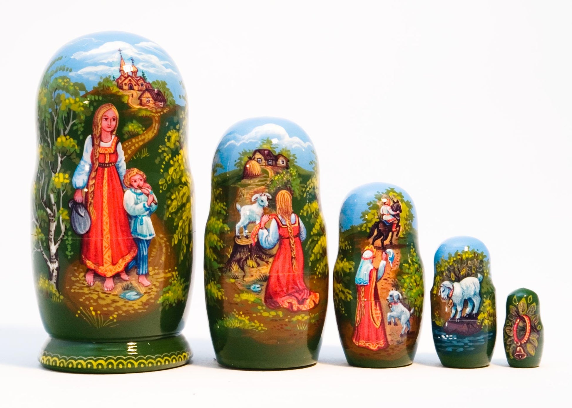 Russian Doll Toys Alynushka Fairy Tale 5pc/5''