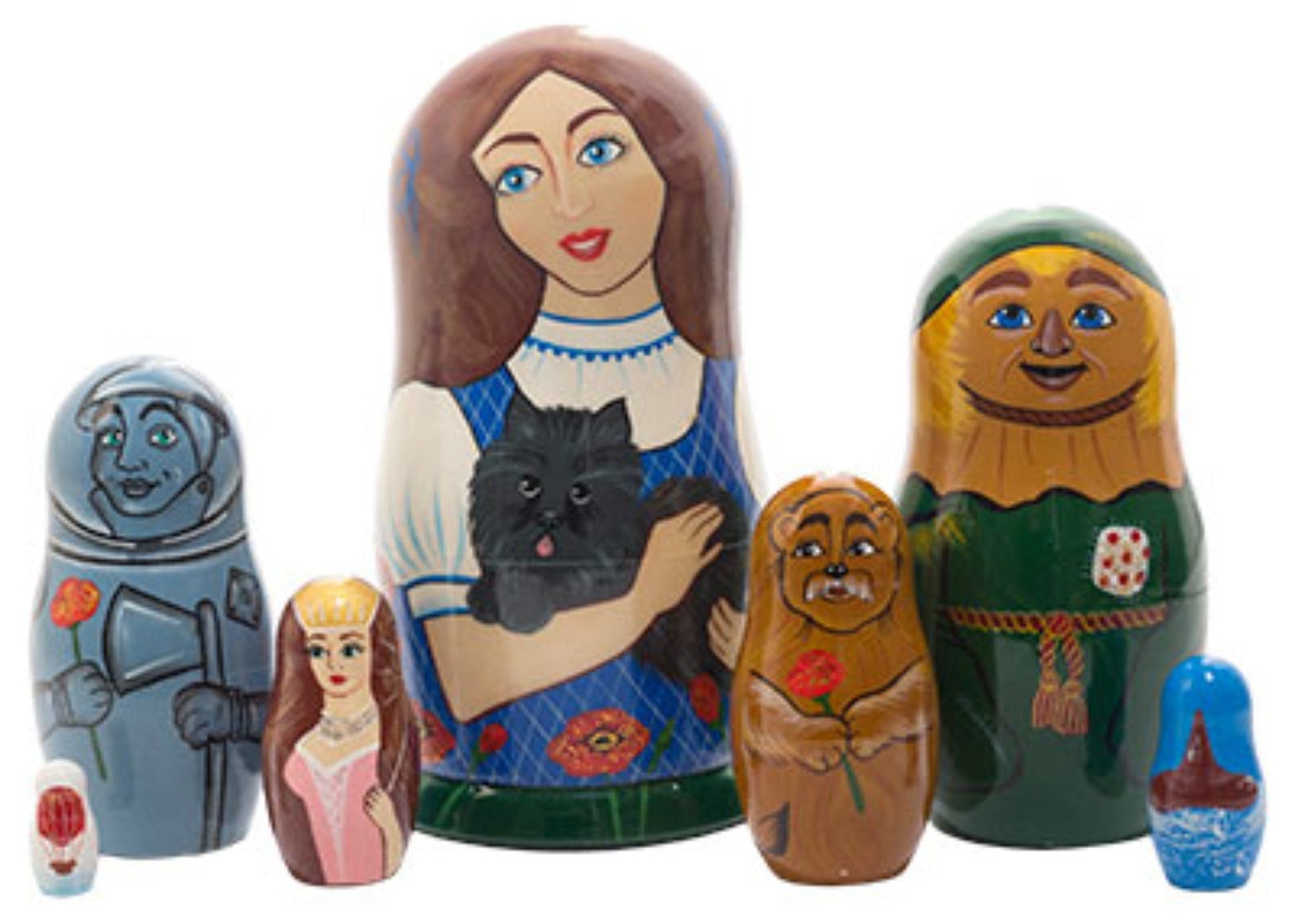 Russian Stackable Doll Wizard of Oz 7pc/6”