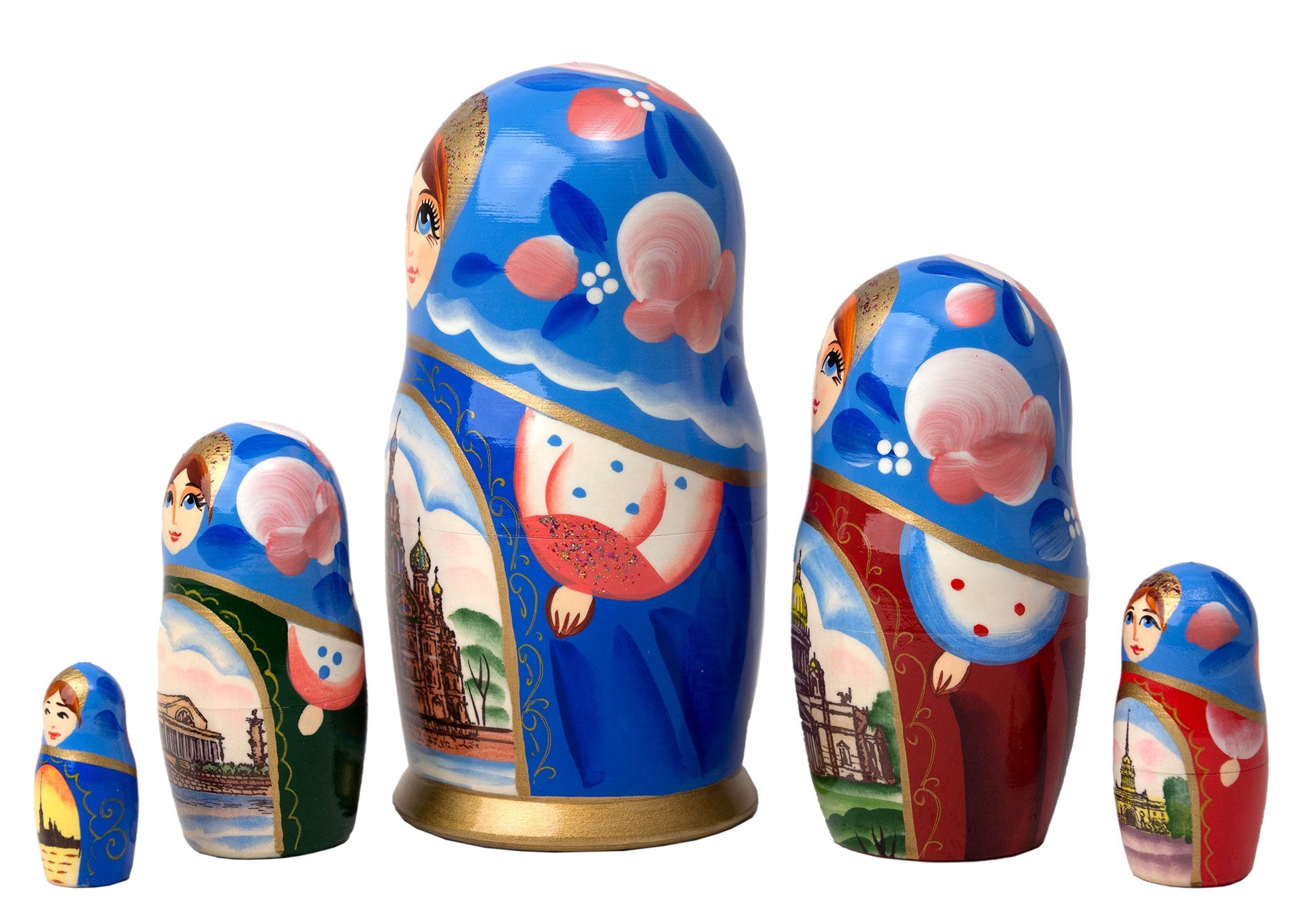 Stackable Doll St Petersberg 5pc/6''