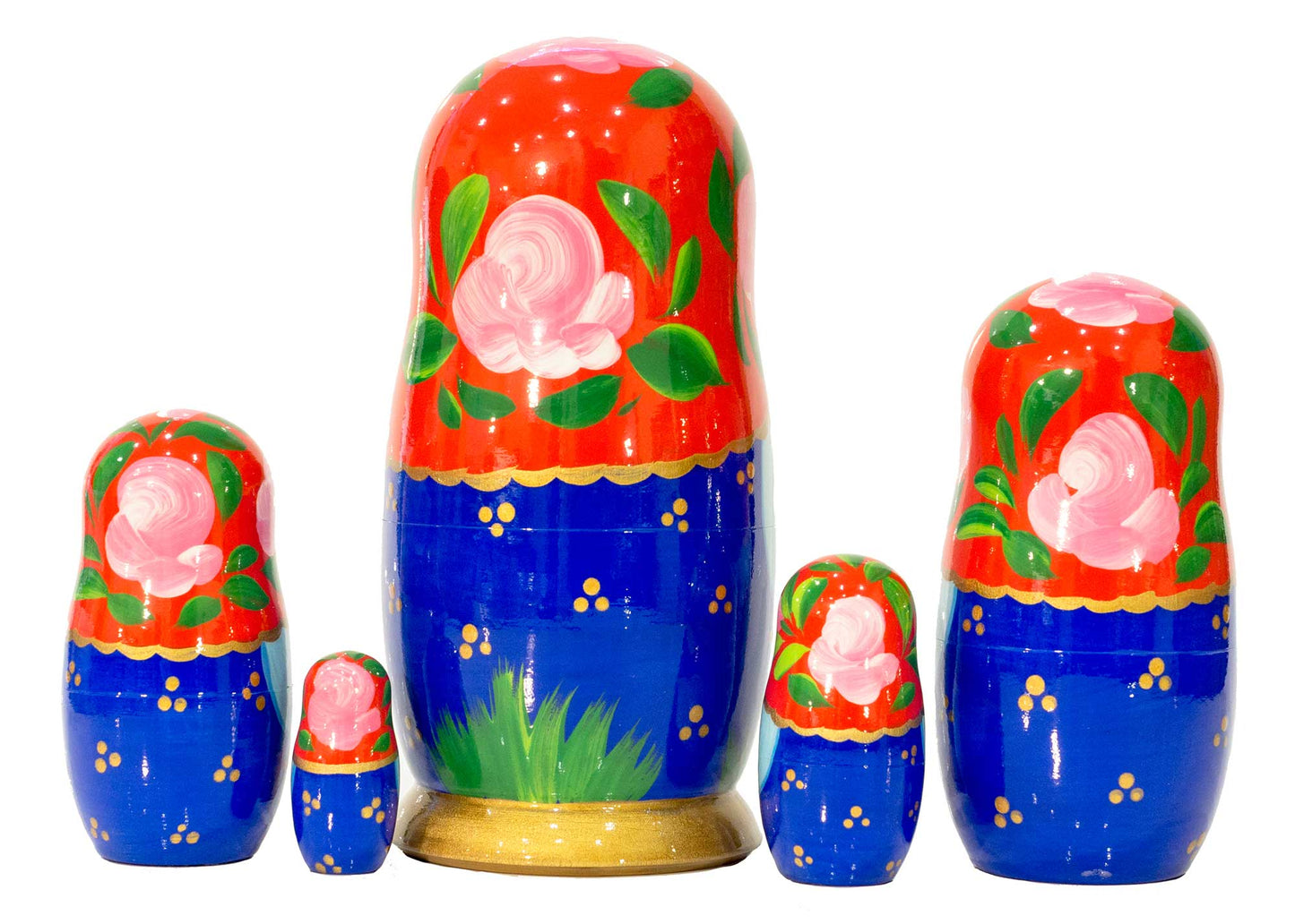 Stackable Dolls Goose Matryoshka 5pc/6''