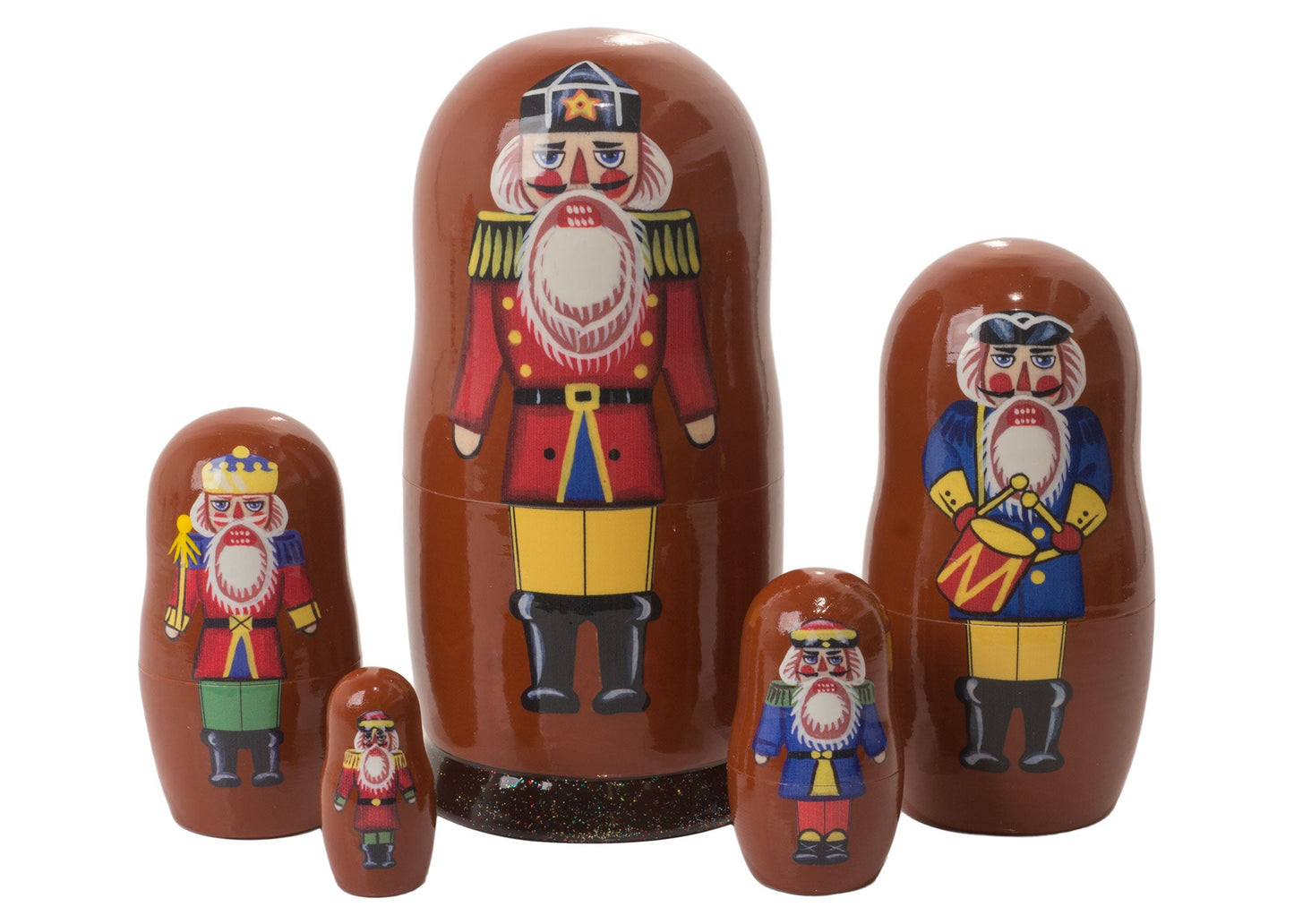 Stackable Dolls Nutcracker Suite 5pc/6”