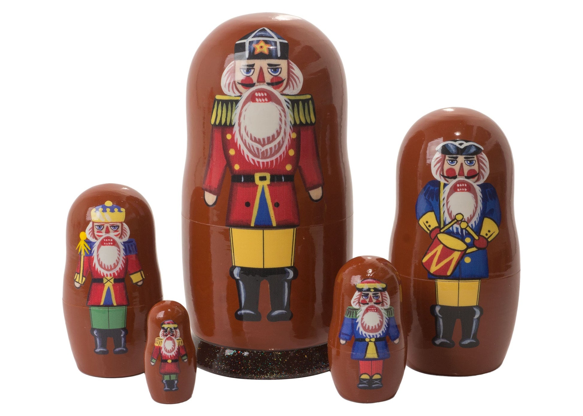 Stackable Dolls Nutcracker Suite 5pc/6”