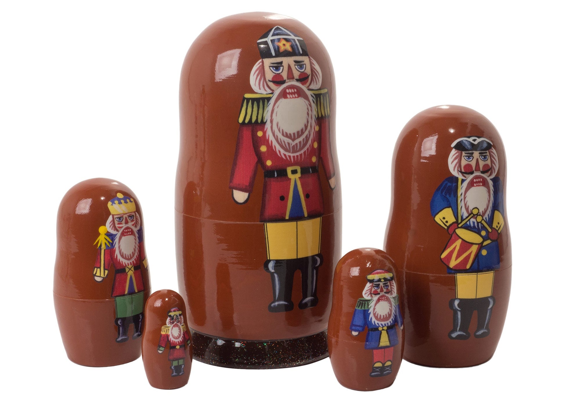 Stackable Dolls Nutcracker Suite 5pc/6”