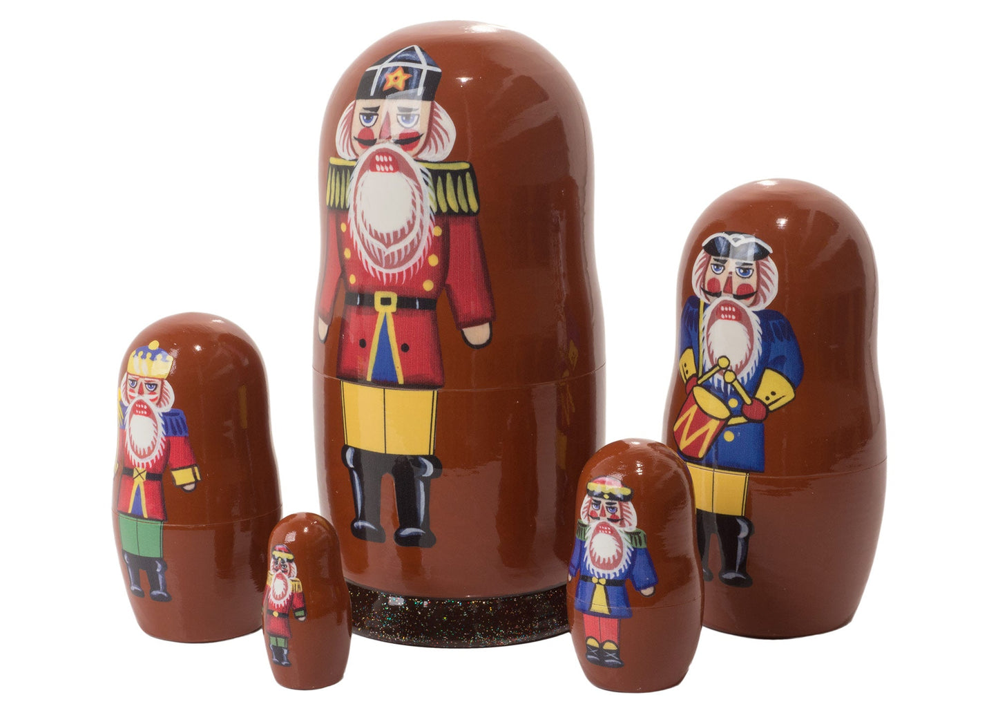 Stackable Dolls Nutcracker Suite 5pc/6”