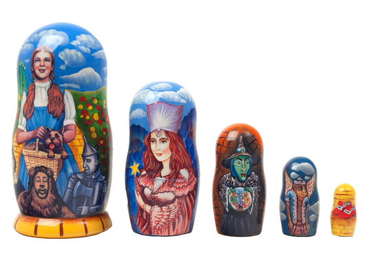 Stackable Dolls Road to Oz 5pc/6”