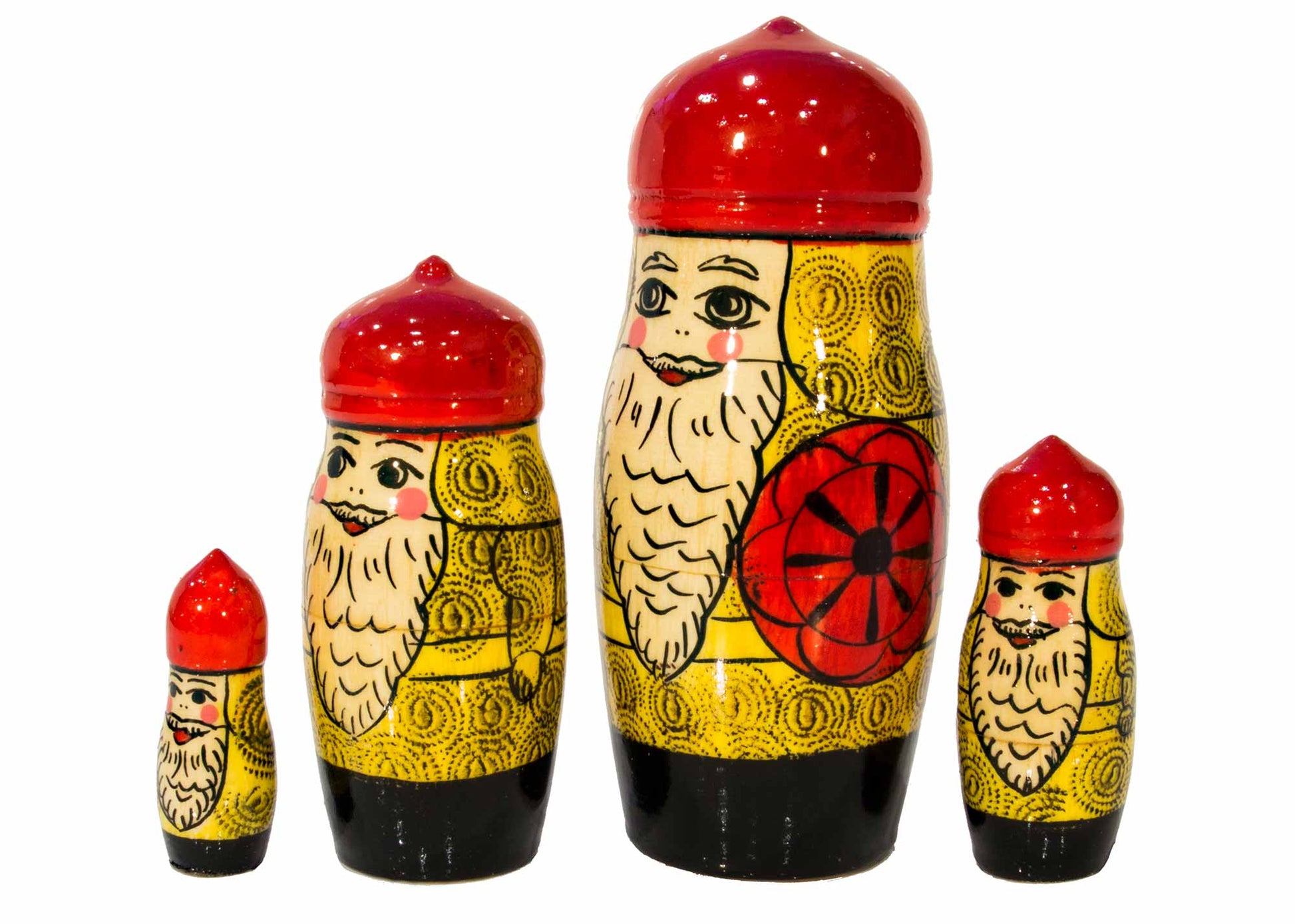 Stackable Dolls Russian Knight 4pc/5''