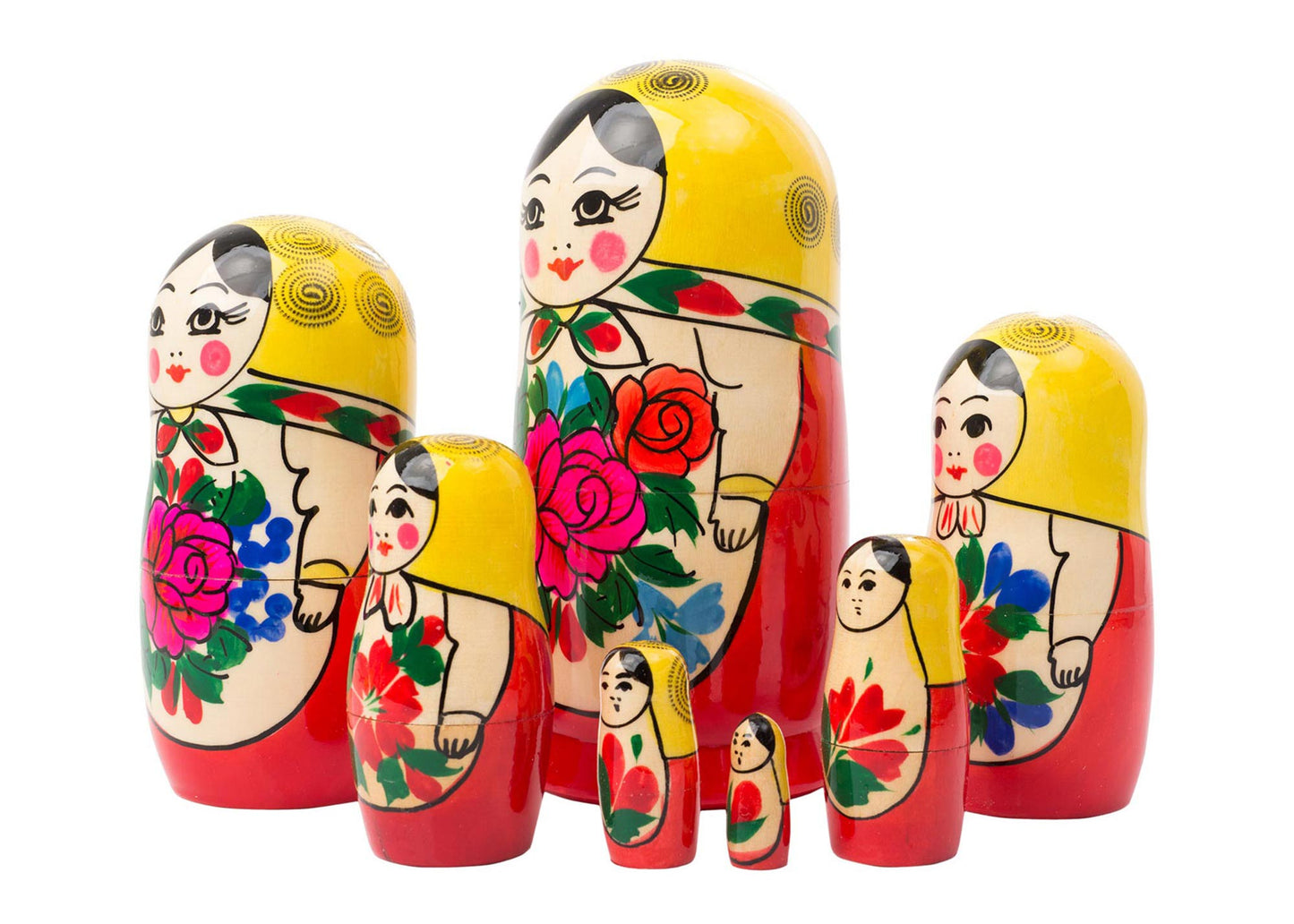 Stackable Dolls Semenov 7pc/6''