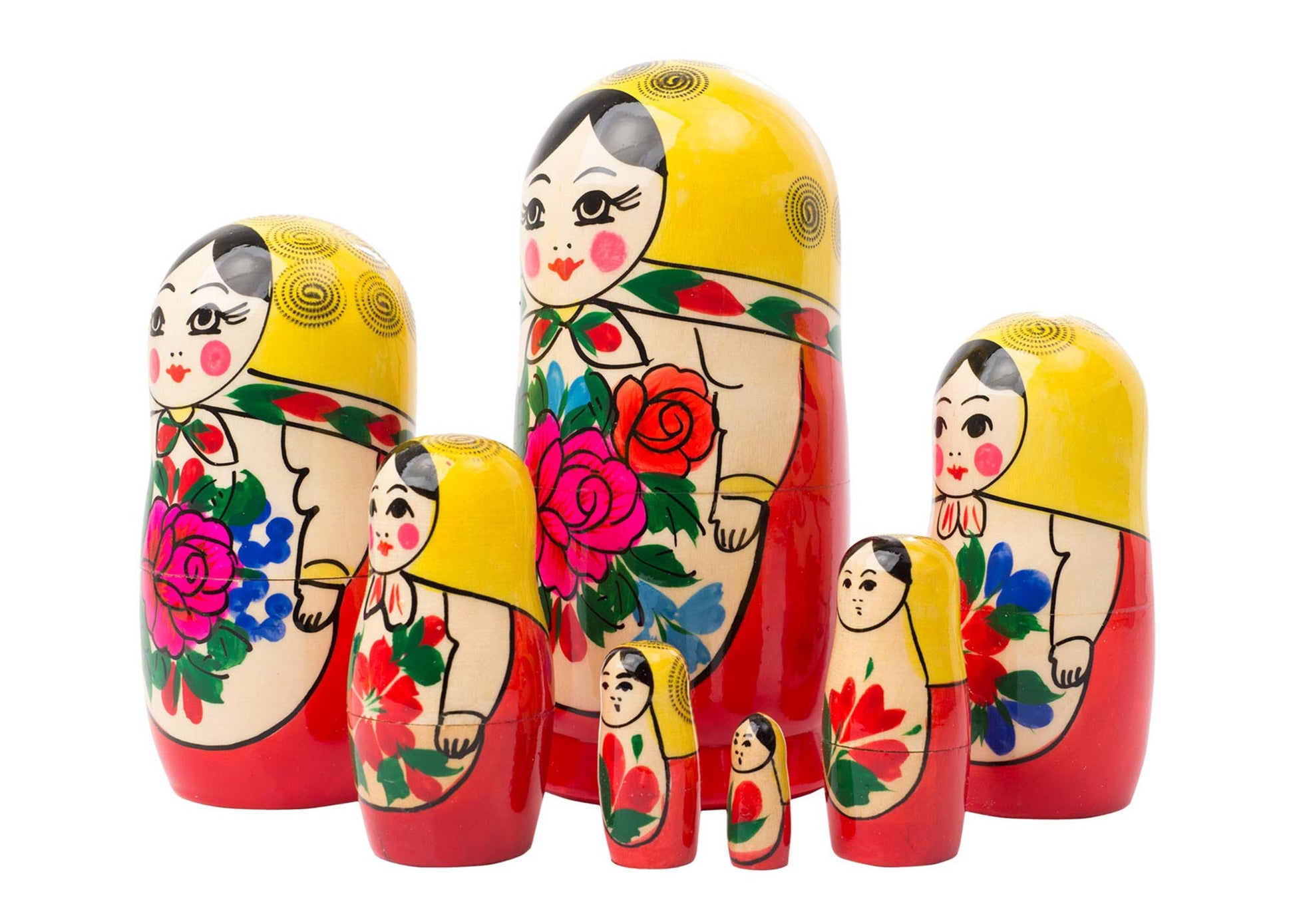 Stackable Dolls Semenov 7pc/6''