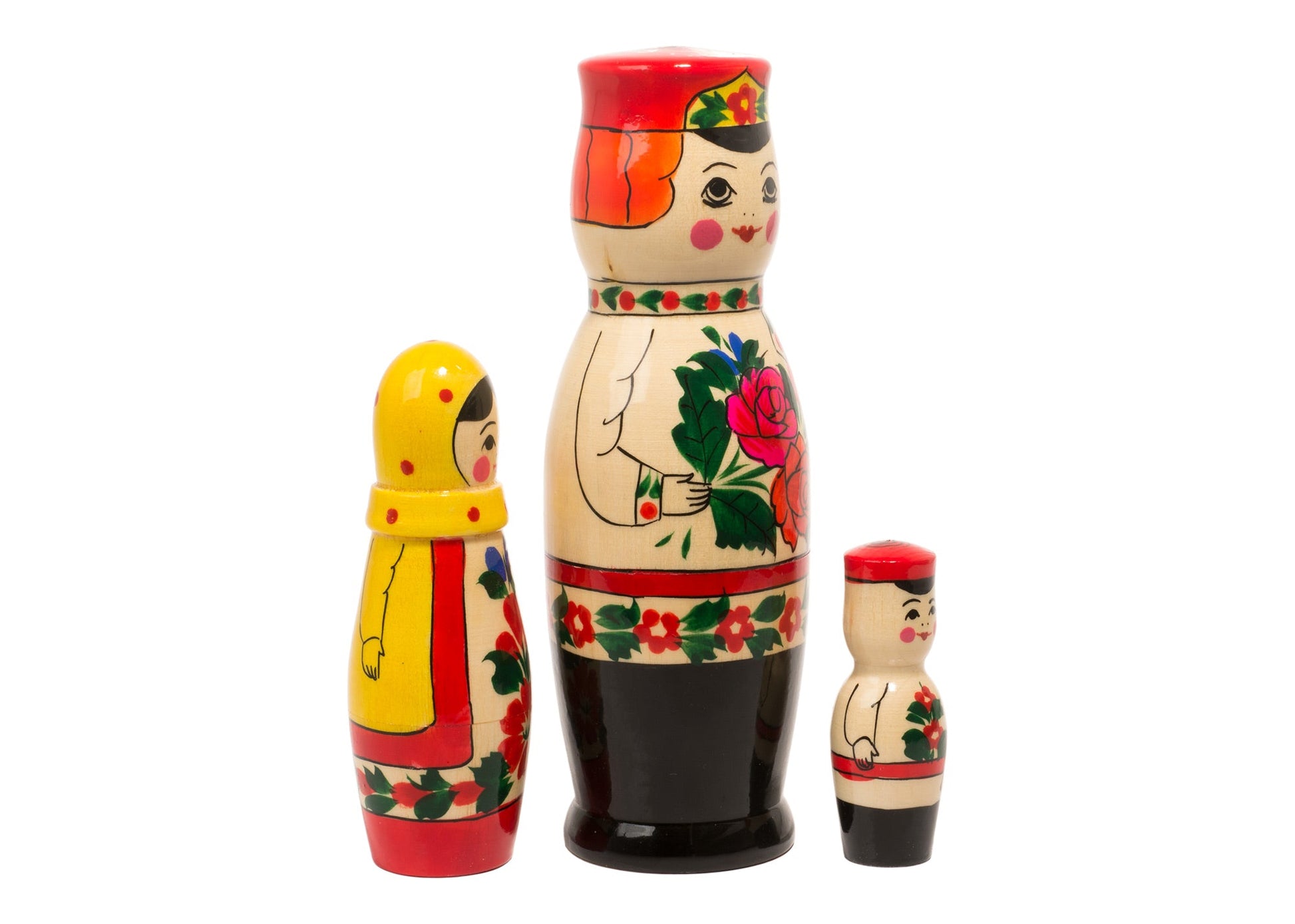 Stackable Dolls Semenov Tall Boy 3pc/8''