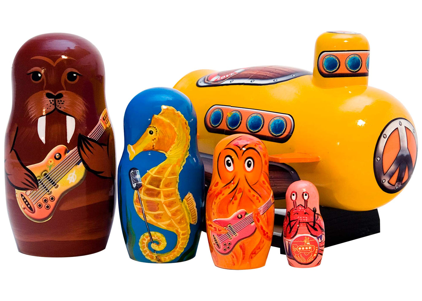 Yellow Submarine 5pc/6''
