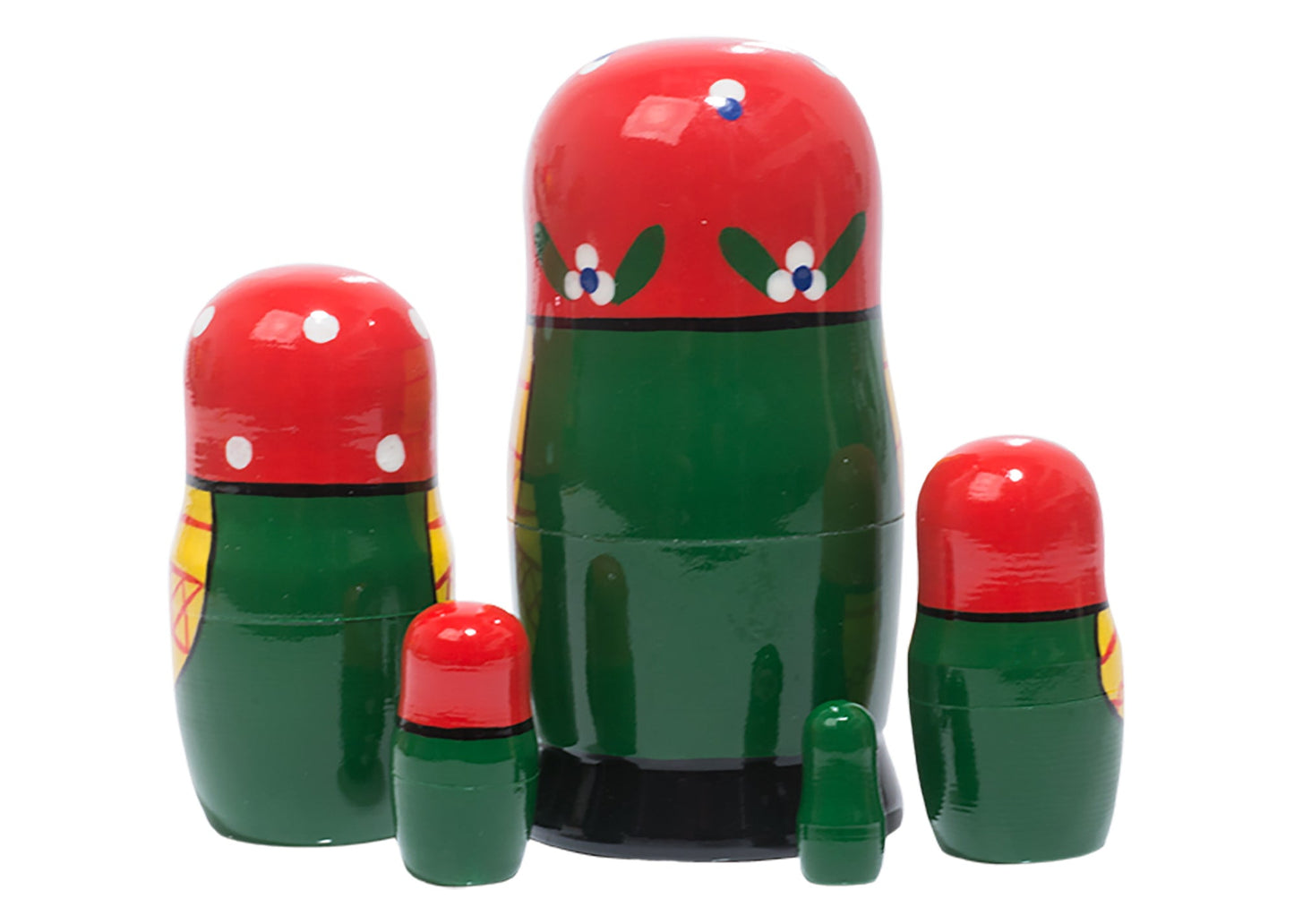 Matryoshka Stacking Dolls Zagorsk 5pc/4”