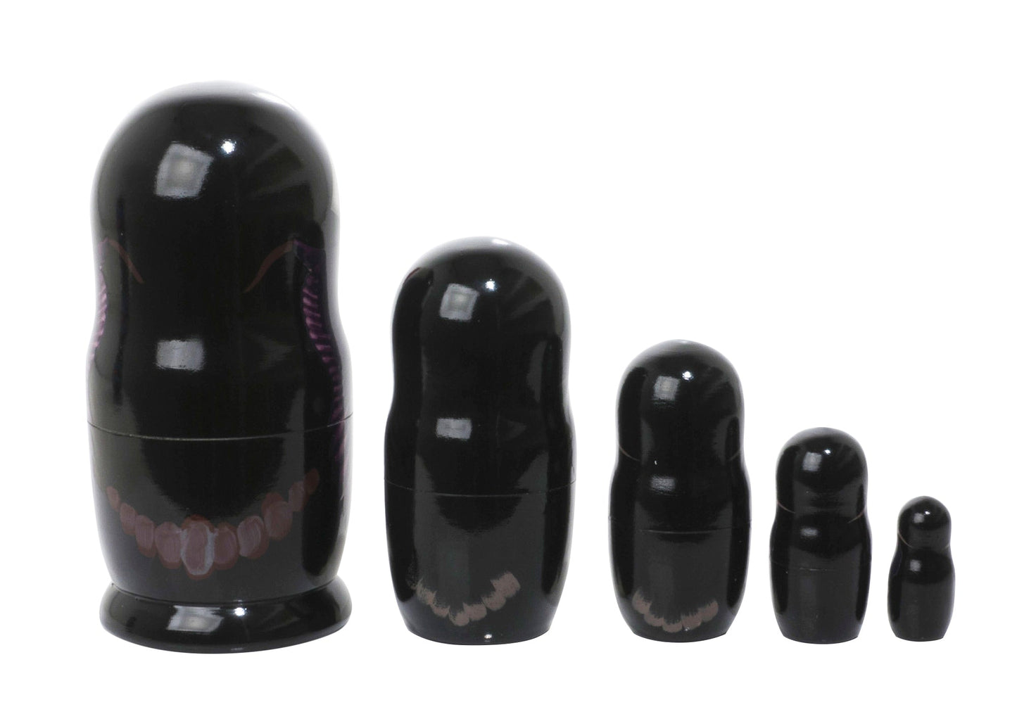 Bird Nesting Dolls Puffins 5pc/6"